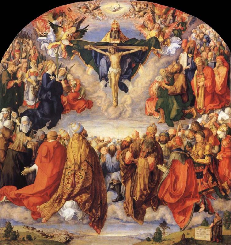Albrecht Durer The All Saints altarpiece oil painting picture